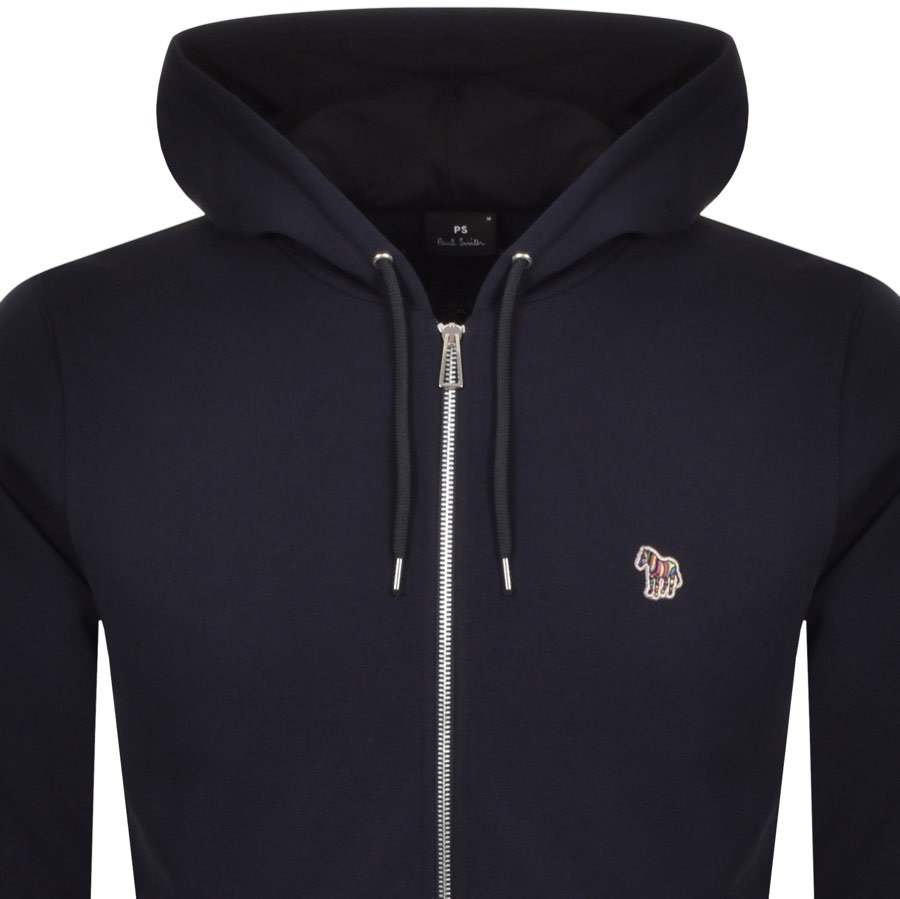 Alternative Image for ProductPS By Paul Smith Full Zip Hoodie Navy2